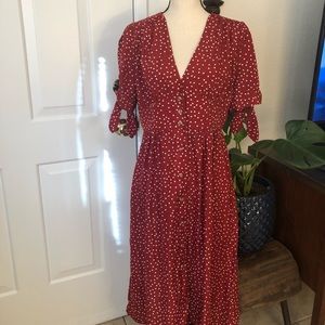 Red Polka Dot Dress